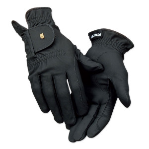 Roeckl Sports Roeck-Grip Junior Childs Gloves Black Roeckl Sports Roeck-Grip Junior Childs Gloves Black