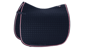 Eskadron Basics Cotton Sport Selection Dressage Saddle Pad Navy/Red Eskadron Basics Cotton Sport Selection Dressage Saddle Pad Navy/Red