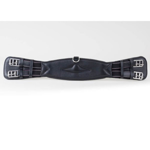 Rhinegold German Leather Softee Comfort Dressage Girth Black Rhinegold German Leather Softee Comfort Dressage Girth Black