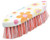 Roma Pattern Flower Print Grooming Dandy Brush