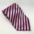 Equetech Stripe  BroadShow Tie Navy/Pink