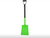 Harlod Moore Shovel with Extended D Grip Lime Green Harlod Moore Shovel with Extended D Grip Lime Green