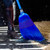 Red Gorilla Large Deluxe Broom Blue