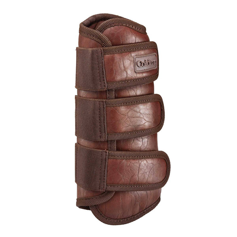 Caldene Vintage Wrap Tendon Boots Brown