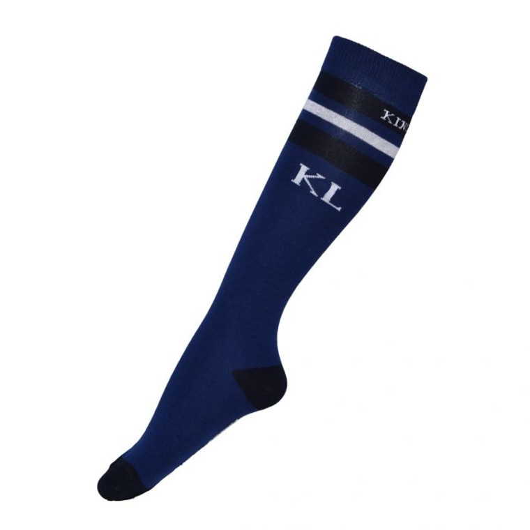 Kingsland Summersvile Unisex Cotton Socks Blue Depths