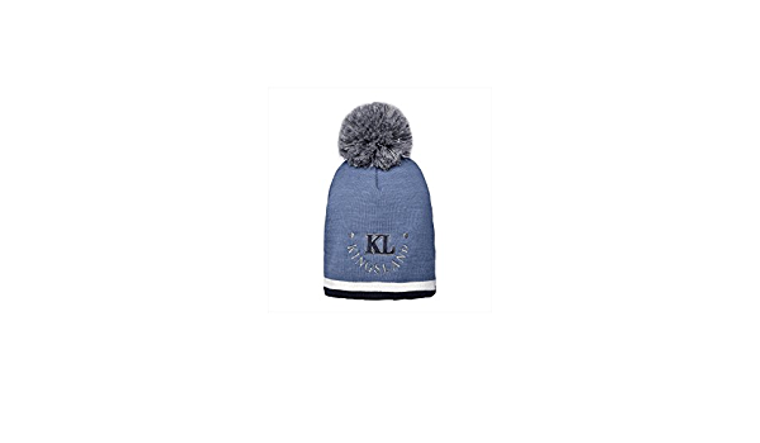 Kingsland Valdez Knitted Hat Blue Vintage Indigo/White/Navy