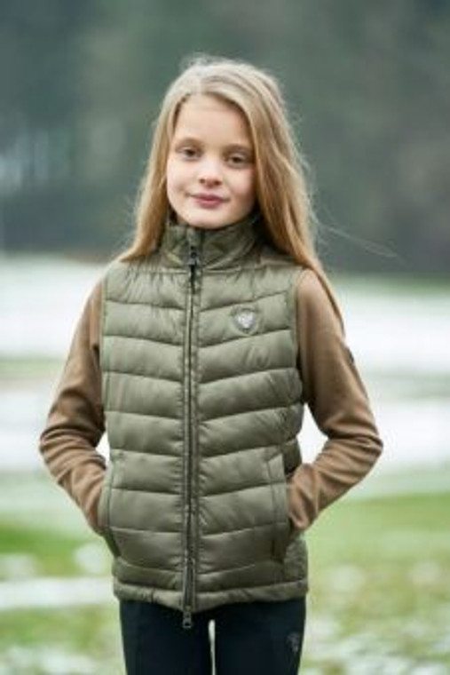 Covalliero Green Quilted Waist Coat Body Warmer