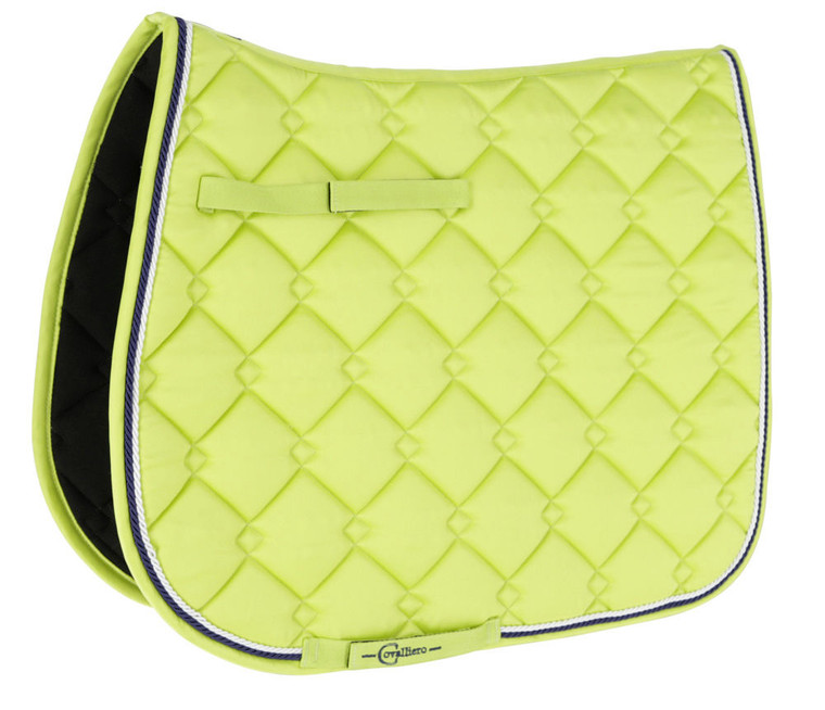 Covalliero Saddle Pads GP/Dressage Lime Yellow