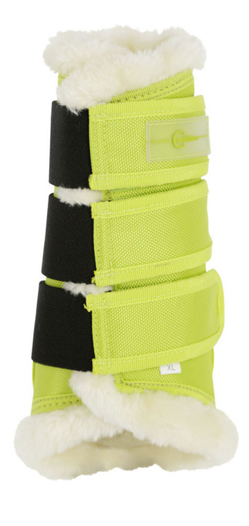 Covalliero Soft Brushing Boots Lime Yellow