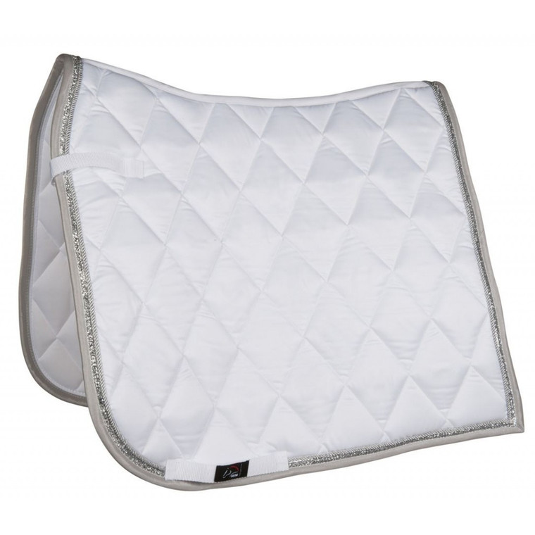 HKM Bella Saddle Cloth White