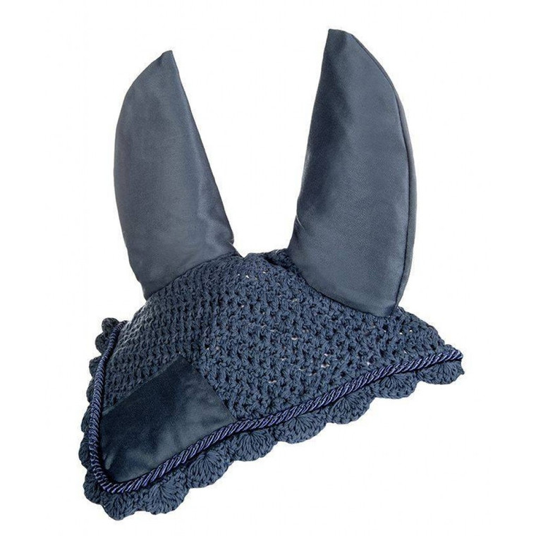 HKM Fly Ear Bonnet Blue