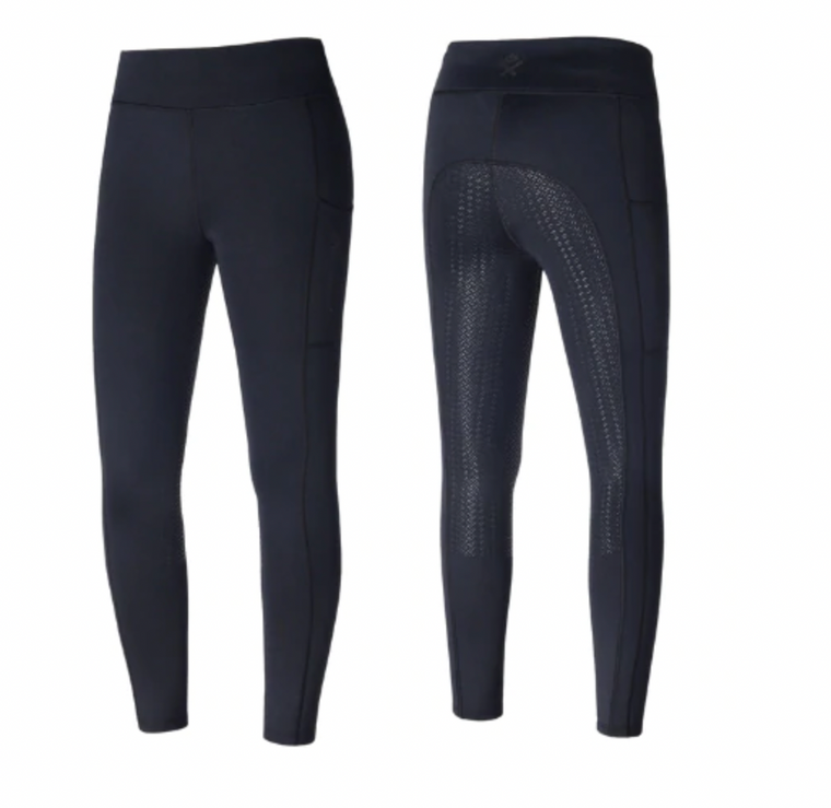 kingsland Kattie W F Tec4 F Grip Riding Tights Brushed Black