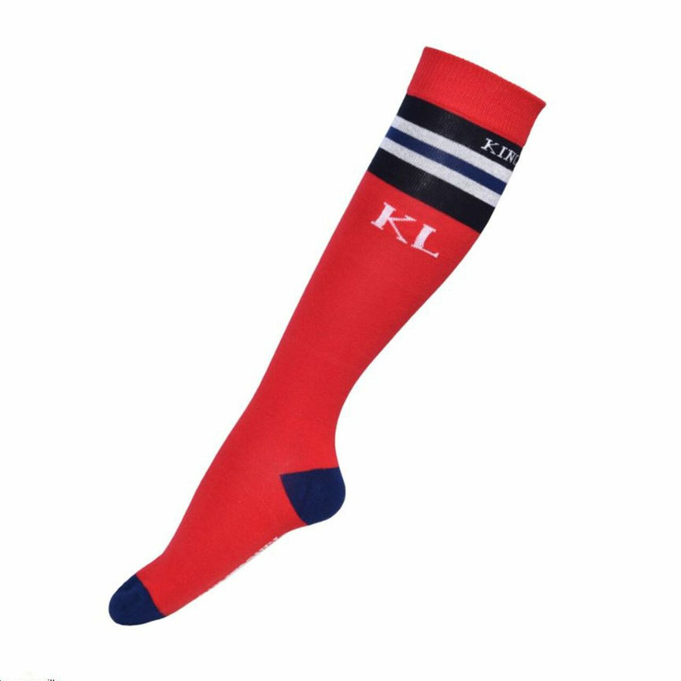 Kingsland Summersvile Unisex Cotton Socks Red Tango