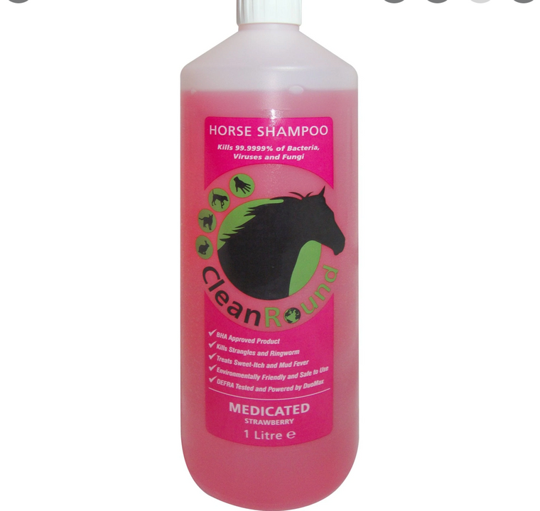 Clean Round Horse Shampoo Strawberry