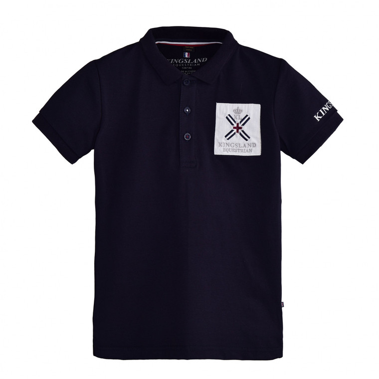 Kingsland Sapelo Childs Cotton Polo Shirt