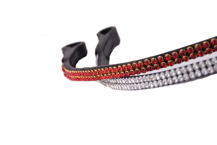 Heritage 2 Row Crystal Browband 