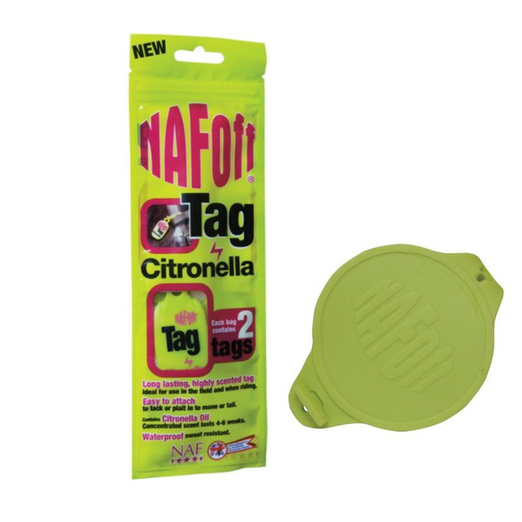 NAF OFF Citronella Tag