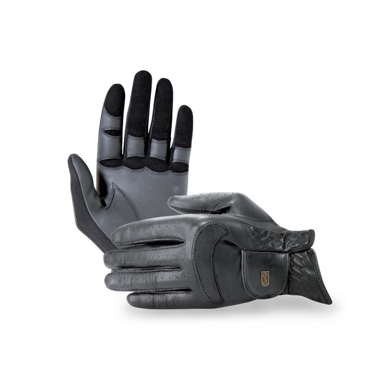 Tredstep Dressage Pro Riding Gloves Black