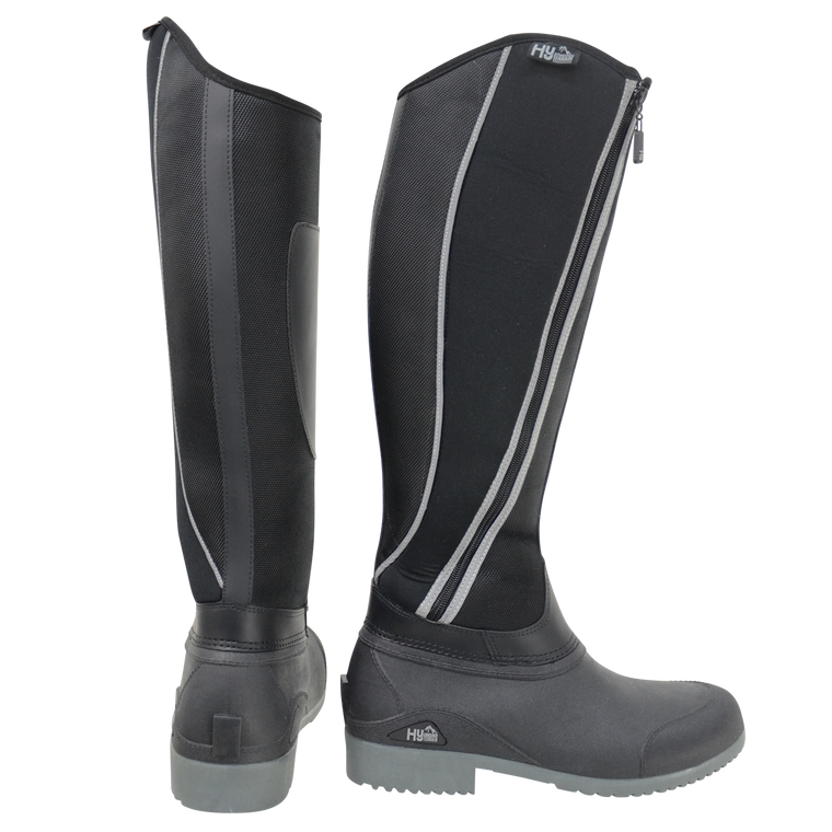 HY Land Antarctica Neoprene Tall Winter Yard/Riding Boots