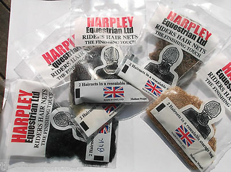 Harpley Equestrian Heavy Weight Hair Net 2 Pack