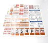 Generac Decal Set, Lt Eng/Safety 4-Lang 12141