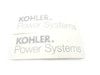 Kohler Decal (NRP) X-6348-6