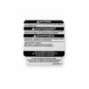Generac Decal Warn Through Conductors 0J6153