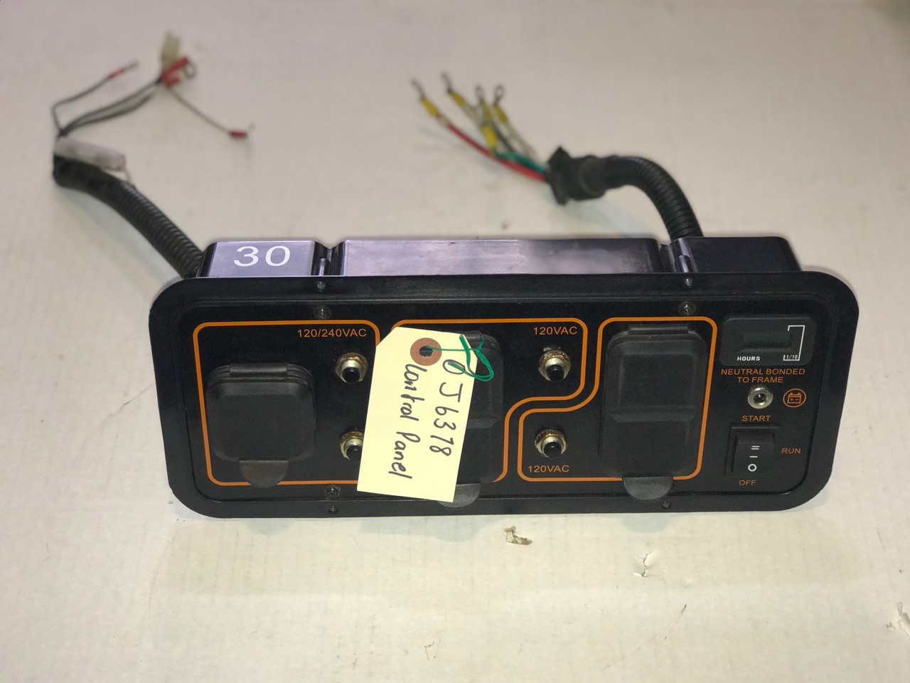 GENERAC ASSY C-PNL GP 49ST W/HR 30A ES (0J6378) (USED)