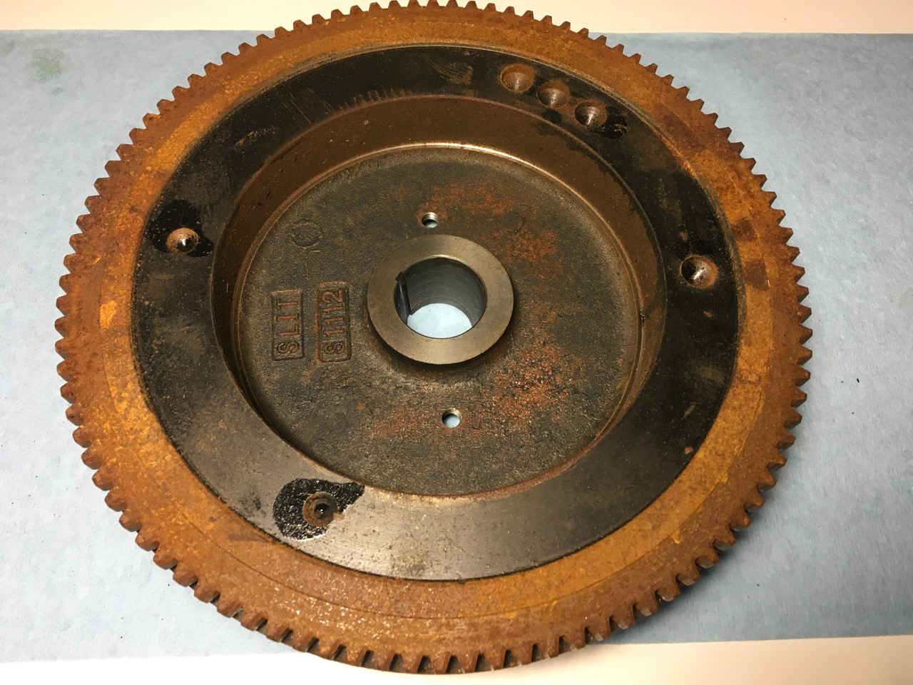 GENERAC FLYWHEEL ASSY GT-990 36 DEG 0C3725B USED)