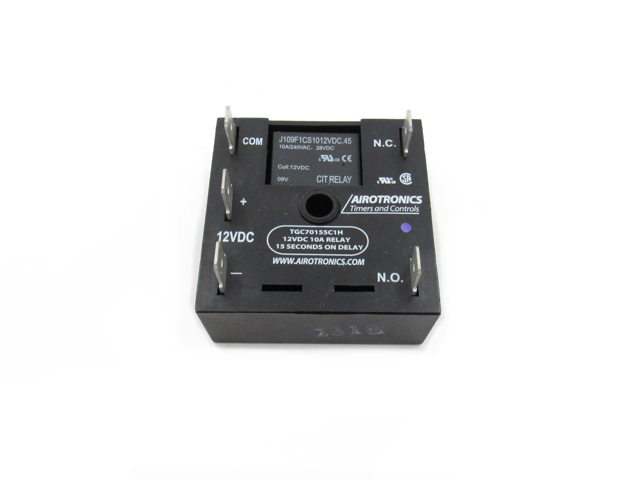 Generac Relay, Spdt 10A 12Vdc Time Delay-15 Sec 14201