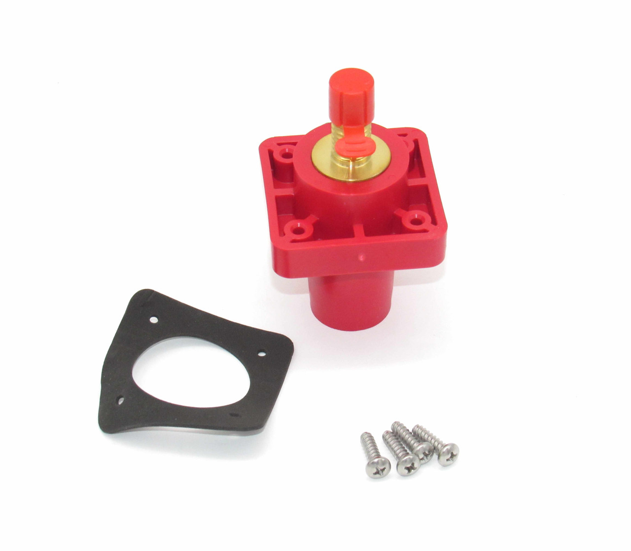Generac Conn, Cam Lock Flange Female, 400A, Red 65552