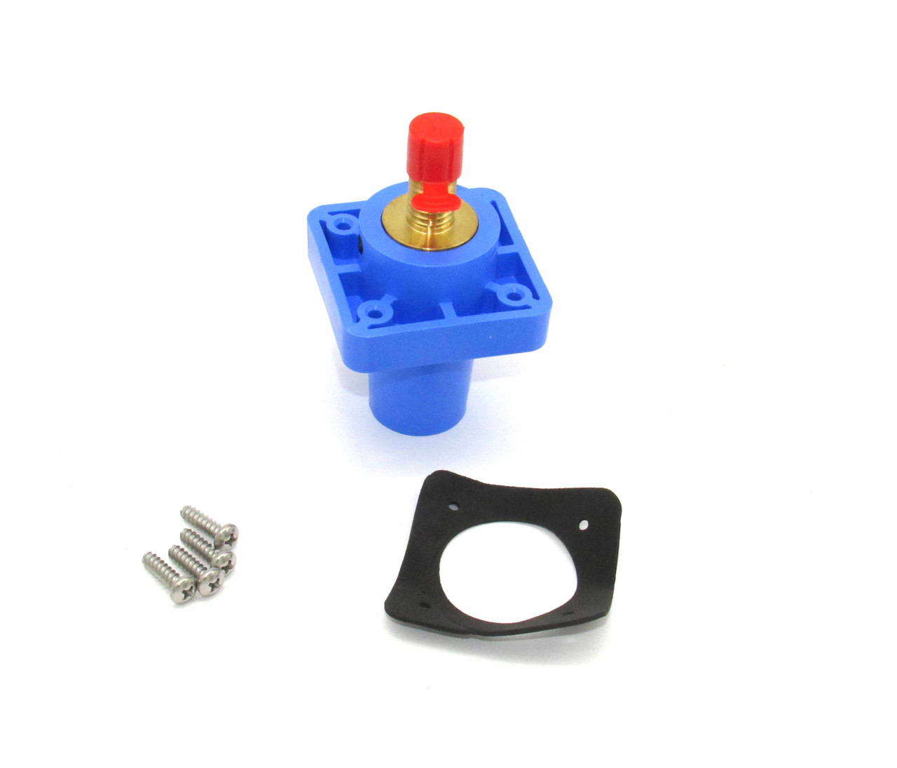 Generac Conn, Cam Lock Flange Female, 400A, Blue 65553