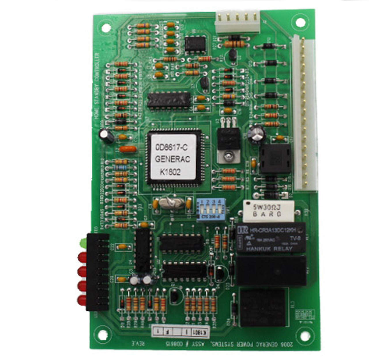 Generac HSB Controller Assembly PCB 0D86150SRV