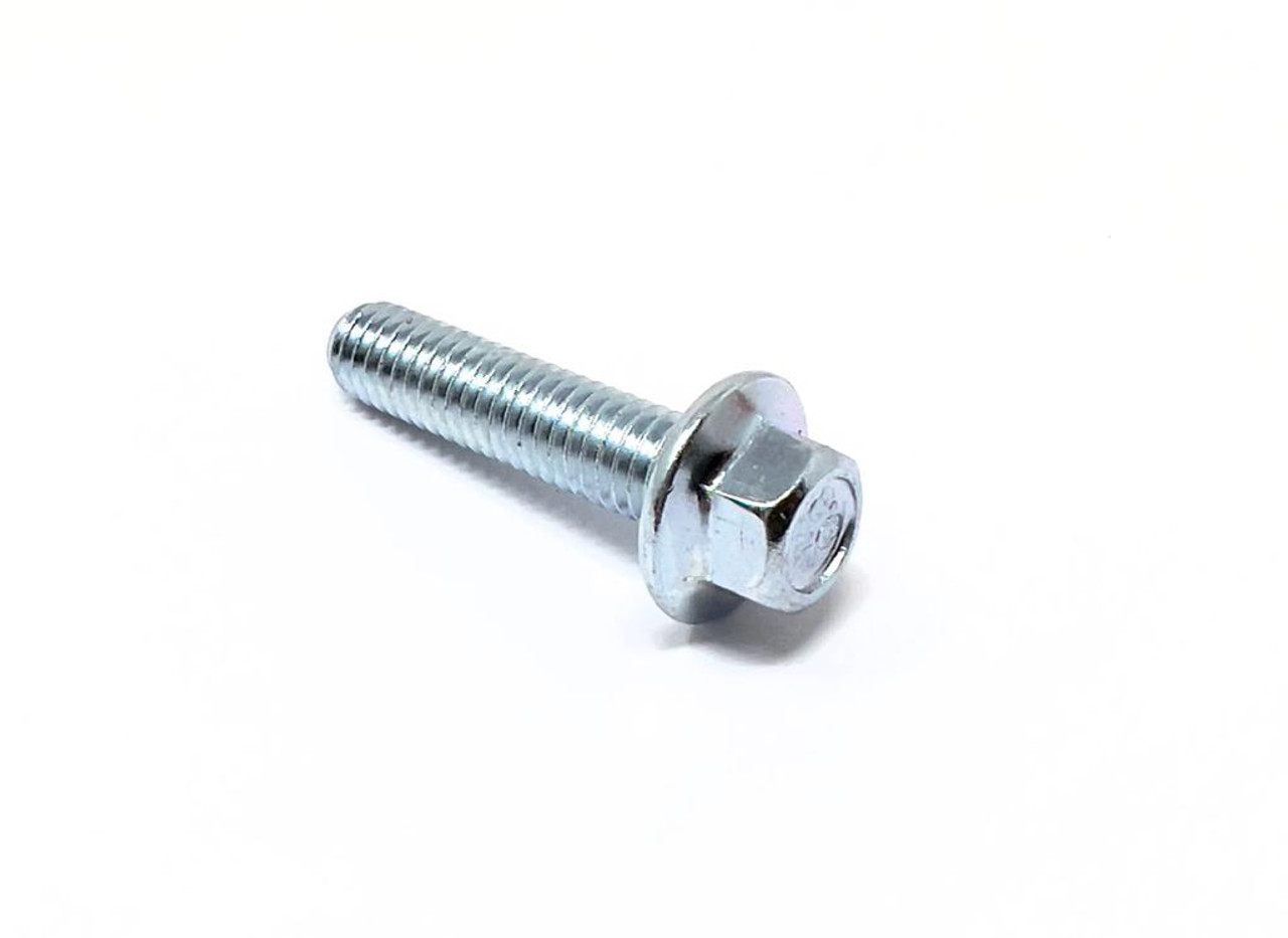 Champion Hexagon Flange Bolt, M6 × 25, Blue White Zinc 90001-0625-01A0