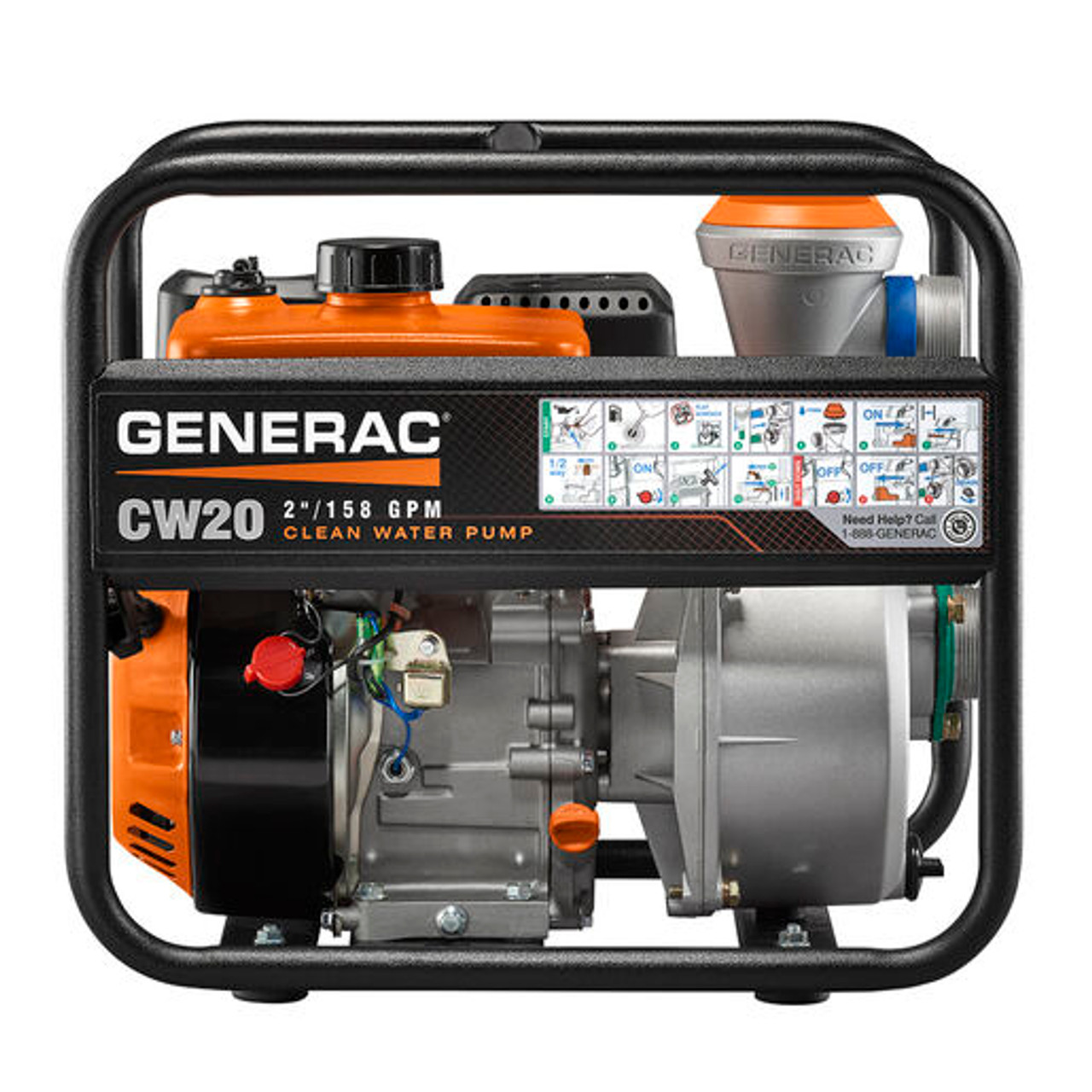 Generac 2 Inch Clean Water Pump 6918