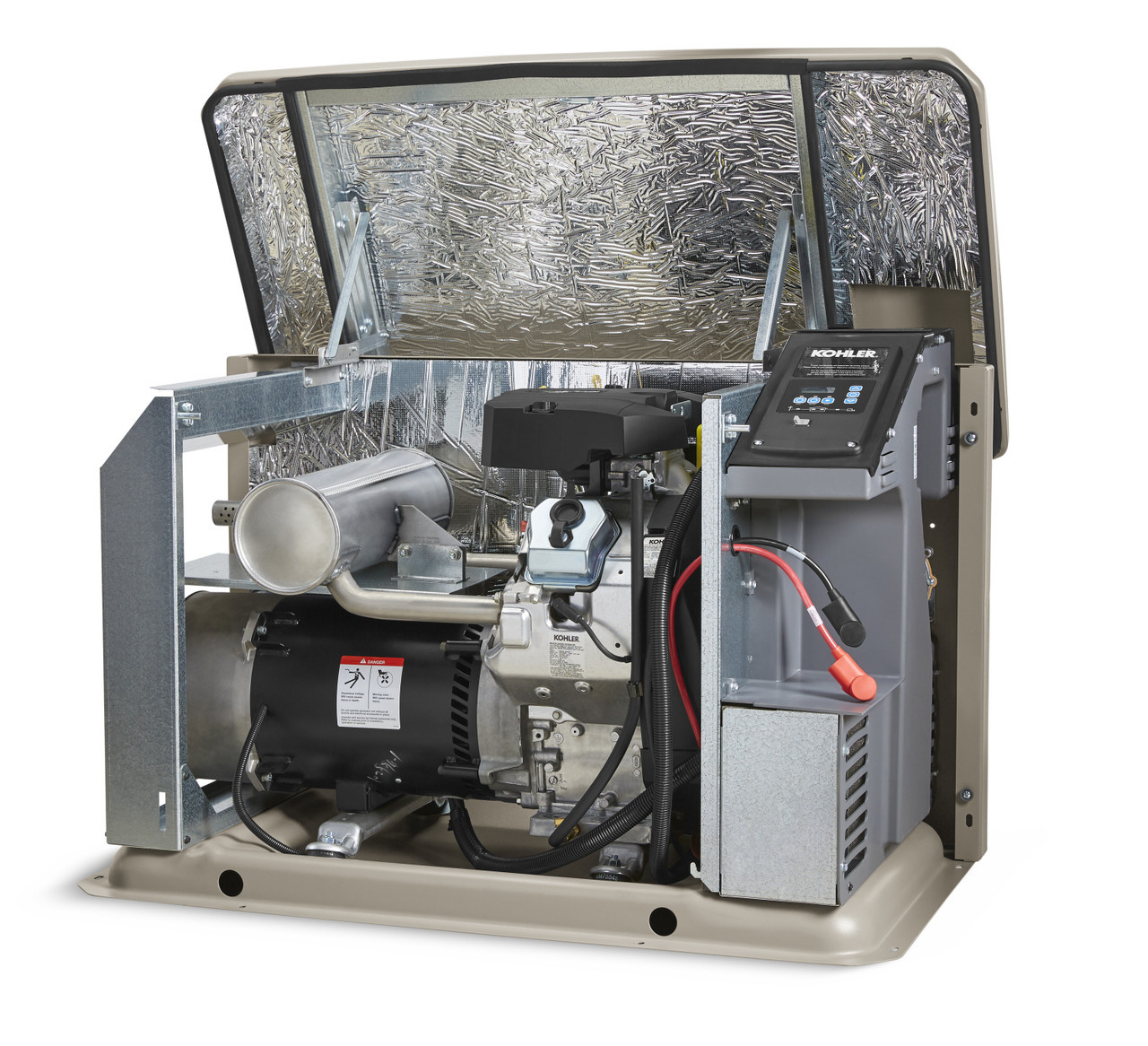 Kohler 14RCA 14kW Generator with Aluminum Enclosure 14RCA-QS6