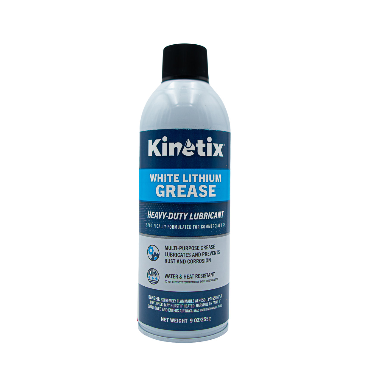 Kinetix White Lithium Grease 9OZ 80095