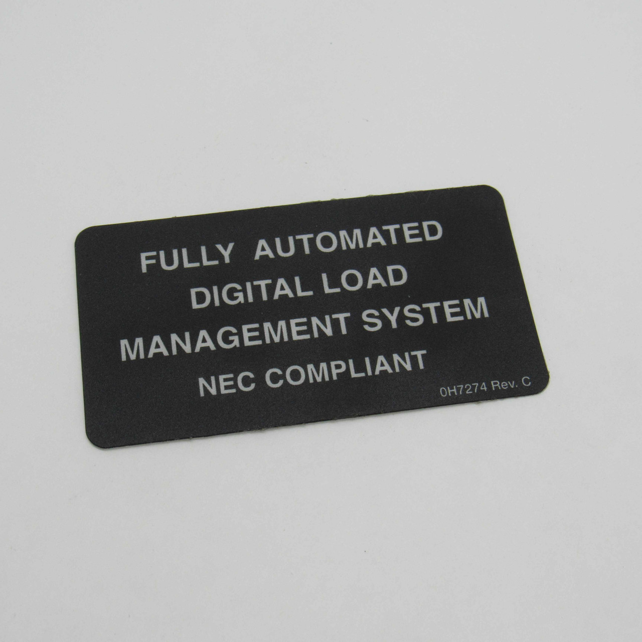 Generac Decal Nec Compliance 0H7274