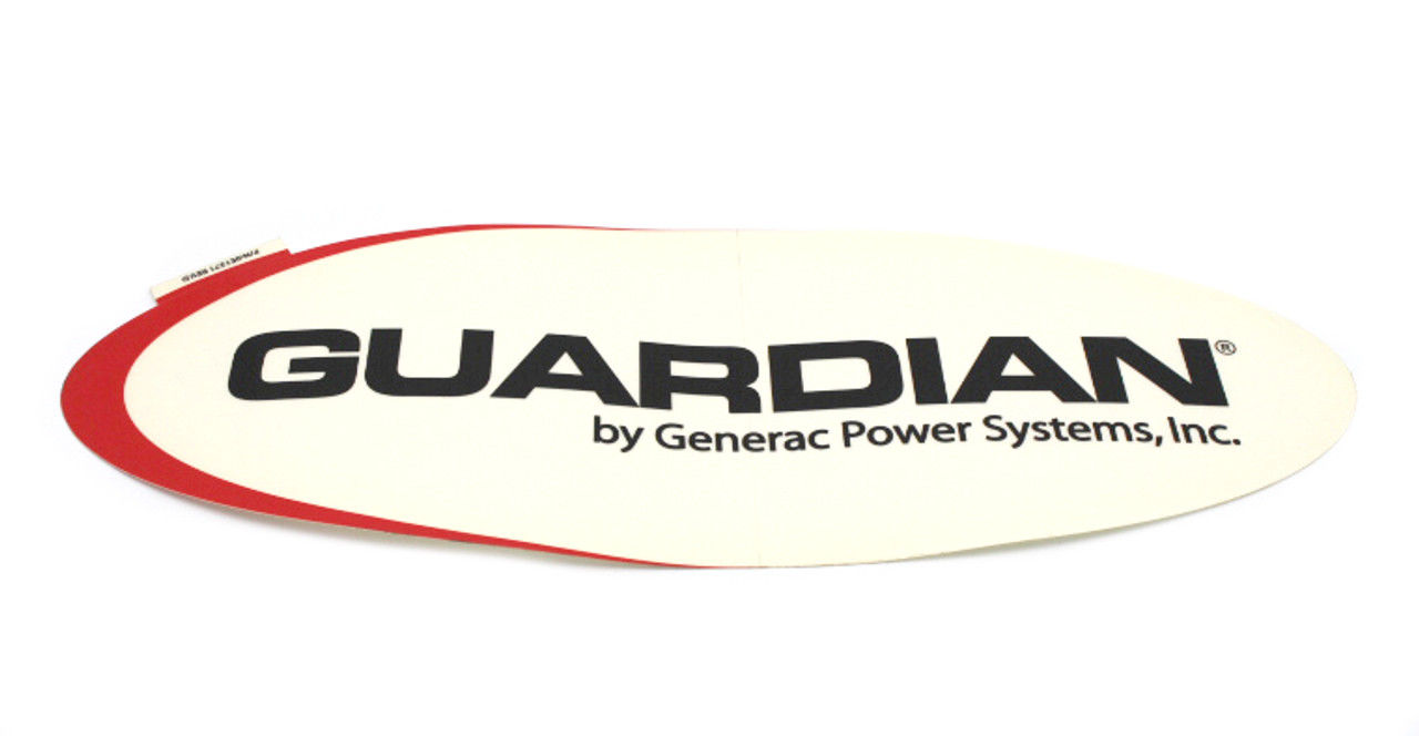 Generac Decal, Door Guardian 0E1371