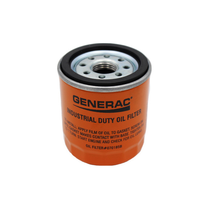 Generac Oil Fltr 75 Logo Orng Pre-Box 070185BS