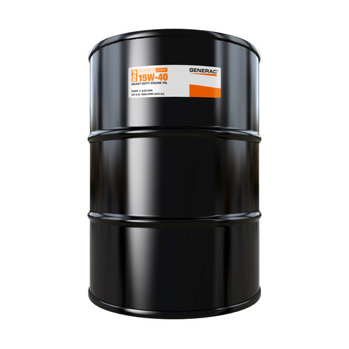 Generac Oil Synthetic 15W-40 Cj-4 Drum 0J5159A