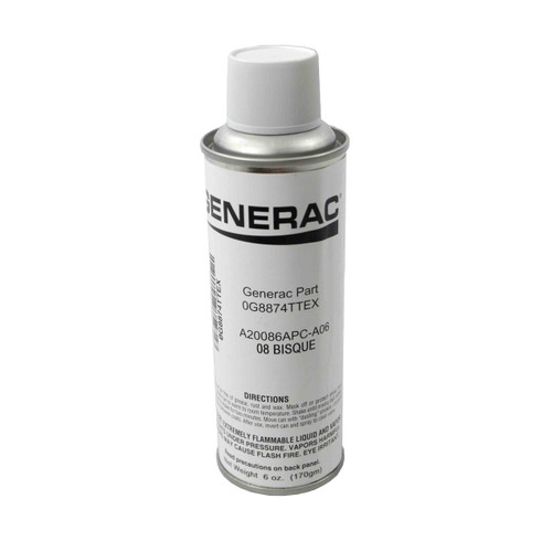 Generac Spray Can Text Bisque 2008 Hsb 0G8874TTEX