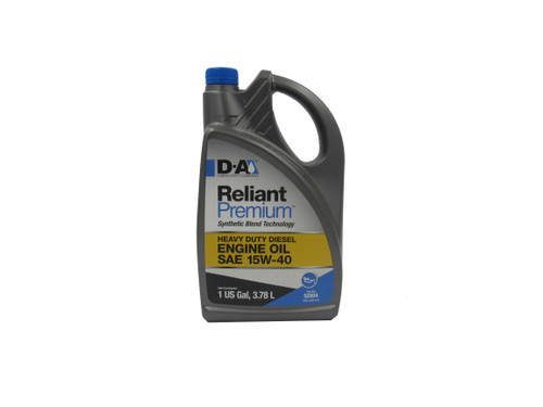 D-A Reliant Premium Synthetic Blend 15W-40W (1Gal) 52004