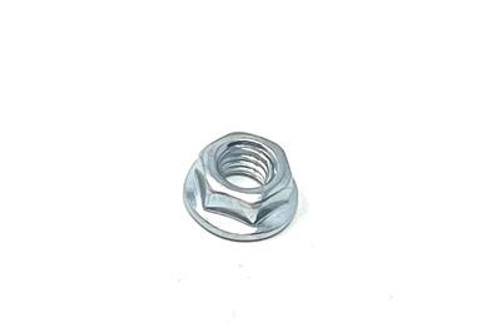 Champion Hexagon Flange Nut, M6, White Zinc 90305-0600-3101