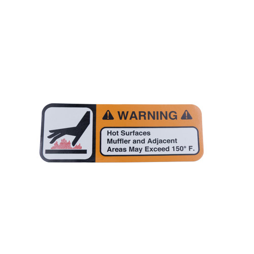 Winco Decal-Hot Surfaces 63941-001