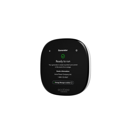 Generac ecobee Smart Thermostat 7364 Generac ecobee Smart Thermostat 7364
