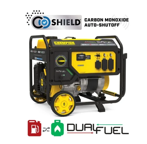 Champion 5500 Watt DUAL FUEL 201505