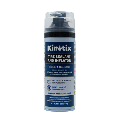 Kinetix Tire Fixer Inflator and repair 12oz 80098