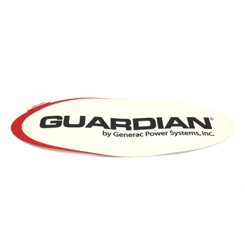 Generac Decal, Door Guardian 0E1371