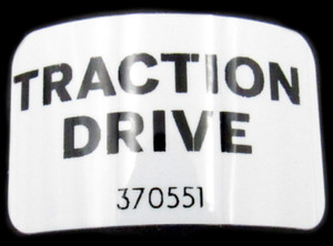 Generac Label-Traction Drive At4 370551 - Gensys Parts DIY